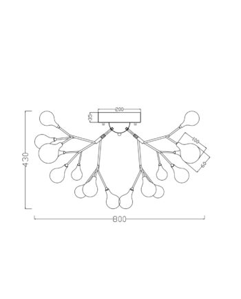 Люстра Freya FR5068CL-27B