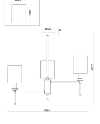 Люстра Freya FR5265PL-06BS