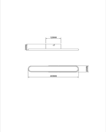 Настенный светильник (бра) Freya FR6088WL-L16W